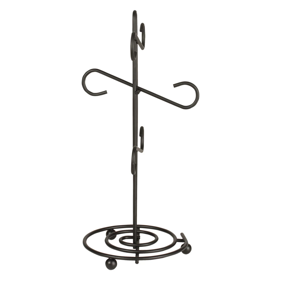 Подставка для 6 кружек Spectrum Scroll 39,3 см, черная