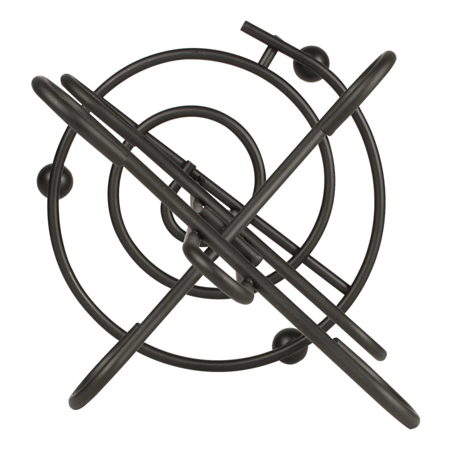 Подставка для 6 кружек Spectrum Scroll 39,3 см, черная