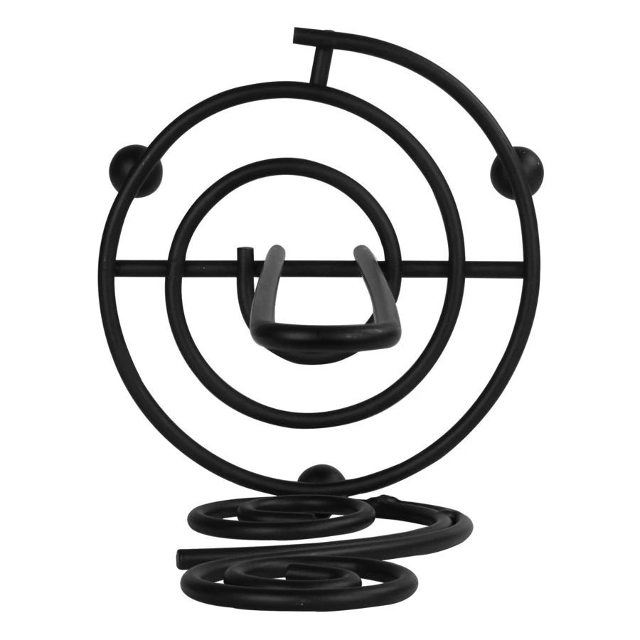 Держатель для бумажных полотенец Spectrum Scroll 33 см, черный