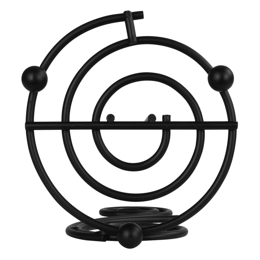 Держатель для бумажных полотенец Spectrum Scroll 33 см, черный