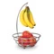 Корзинка для фруктов с креплением для бананов Spectrum Euro 37 см, сатин