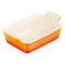 Форма для запекания Le Creuset Heritage Flame 19х14 см, 1,1 л, огненная лава, керамика