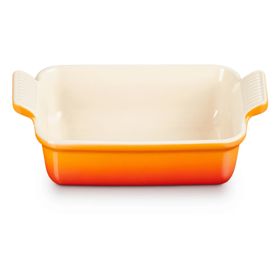 Форма для запекания Le Creuset Heritage Flame 19х14 см, 1,1 л, огненная лава, керамика