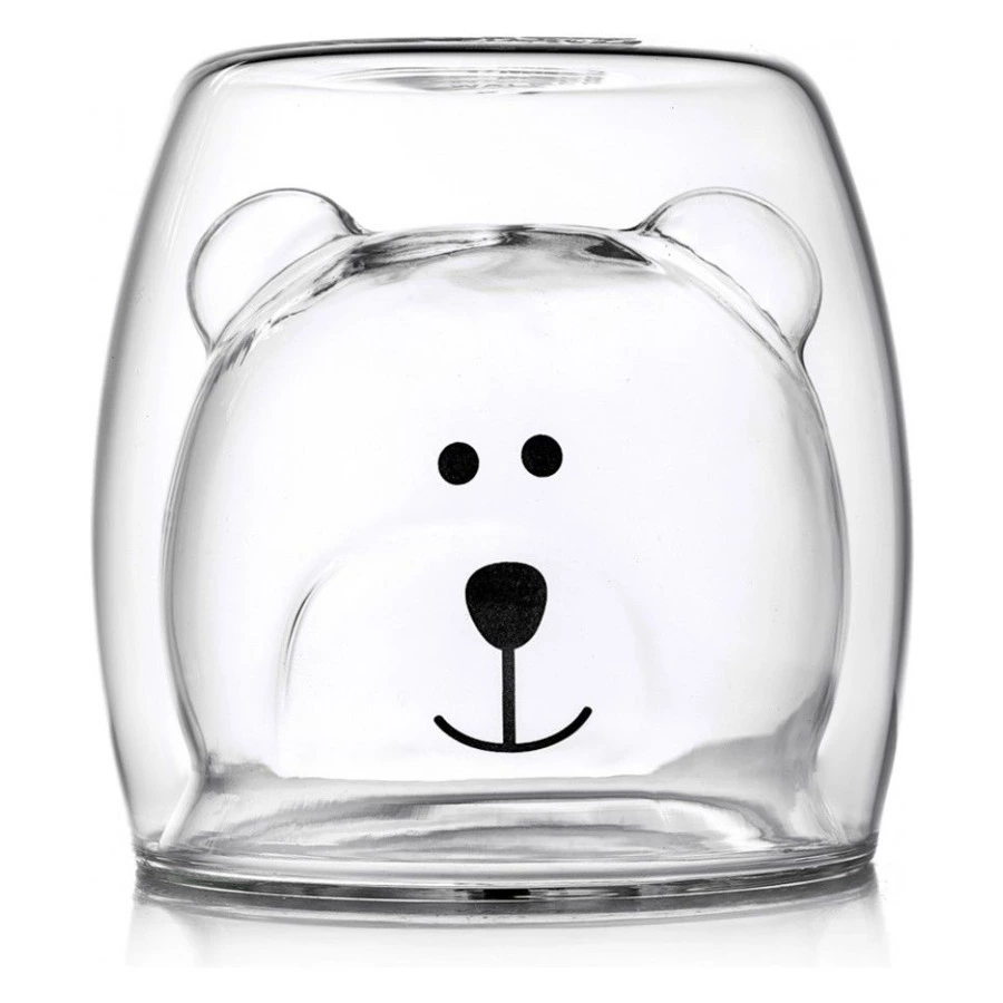 Термобокал Walmer Bear 250 мл, прозрачный, п/у