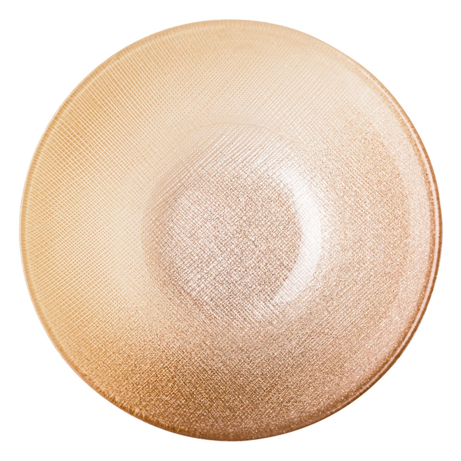 Салатник Akcam Талисман d15см, стекло, бежевый