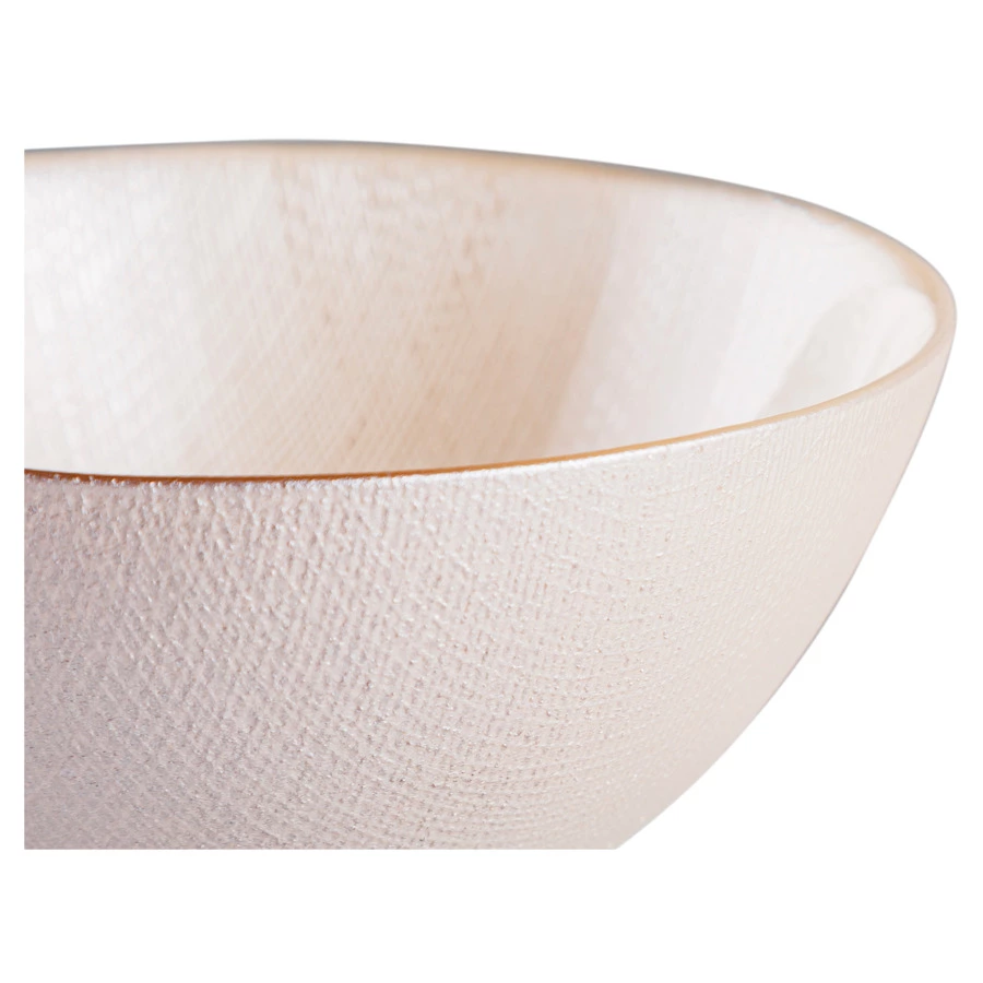 Салатник Akcam Талисман d15см, стекло, бежевый