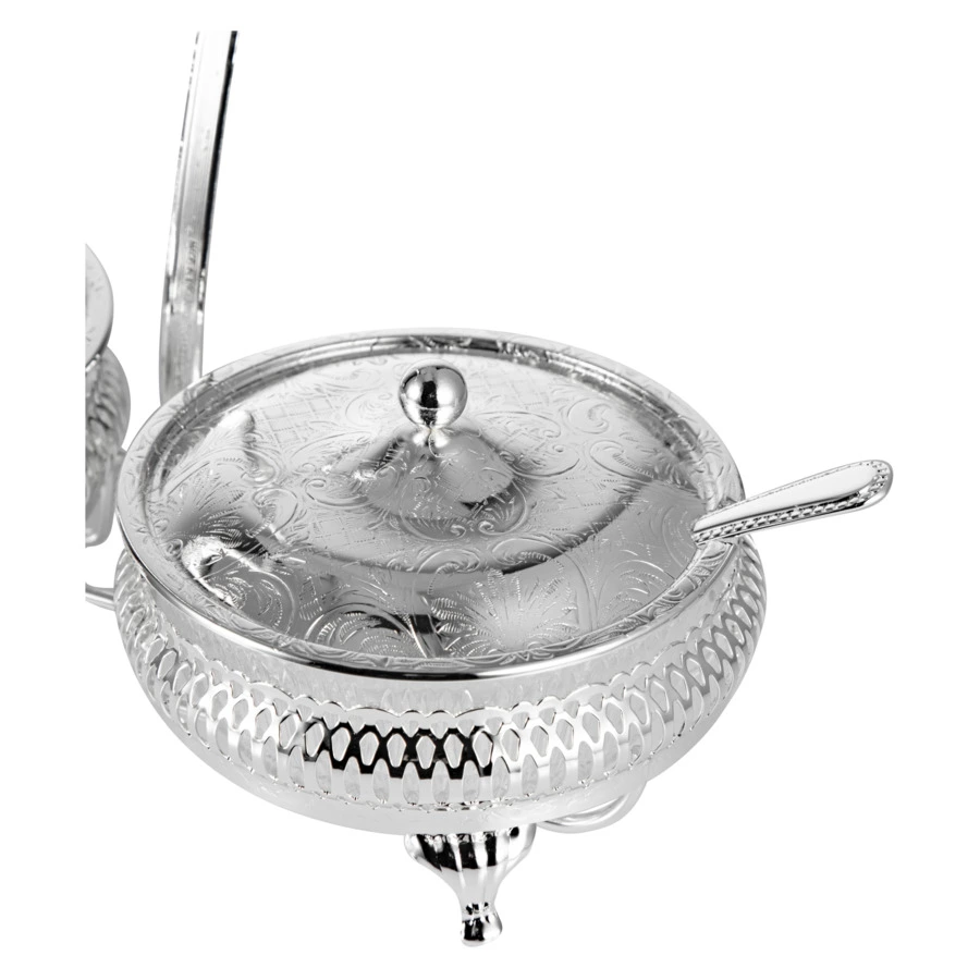 Набор вазочек для варенья Queen Anne 2 шт, сталь, посеребрение