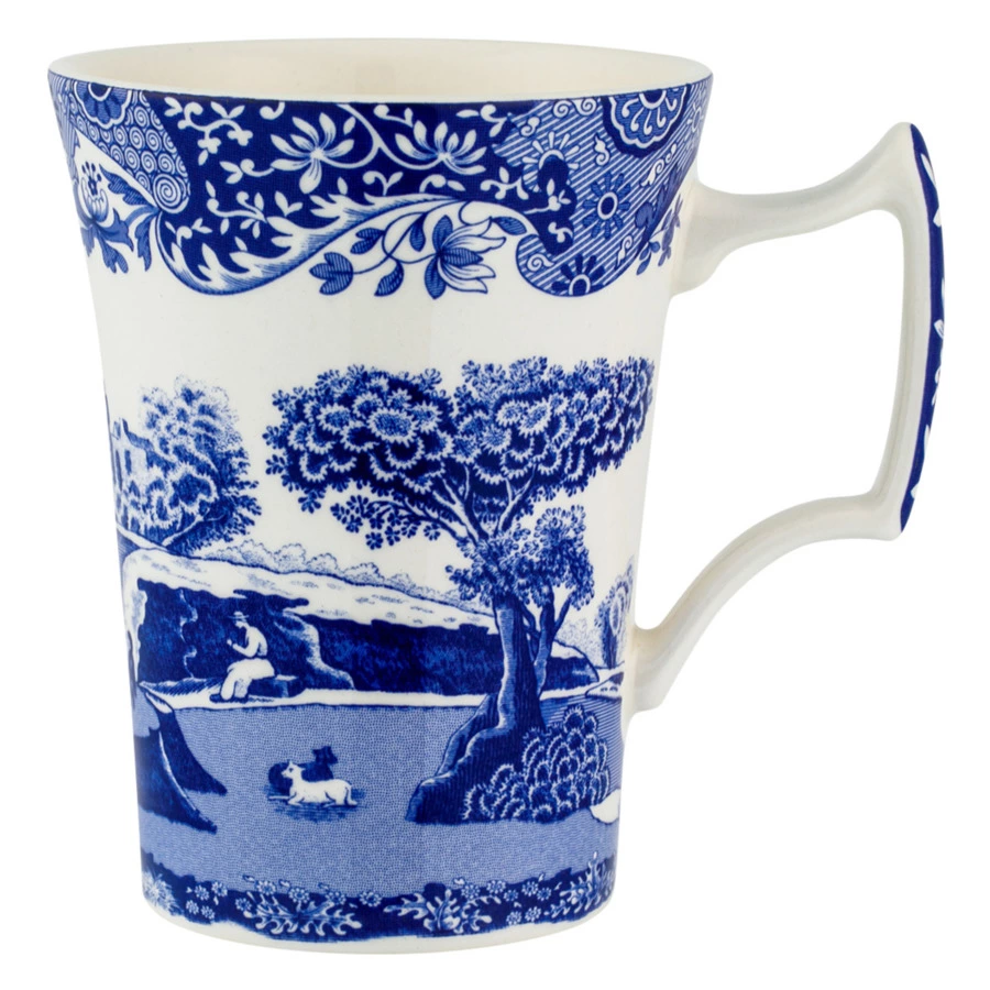 Сервиз чайно-столовый Spode Голубая Италия на 4 персоны 12 предметов, фаянс, п/к