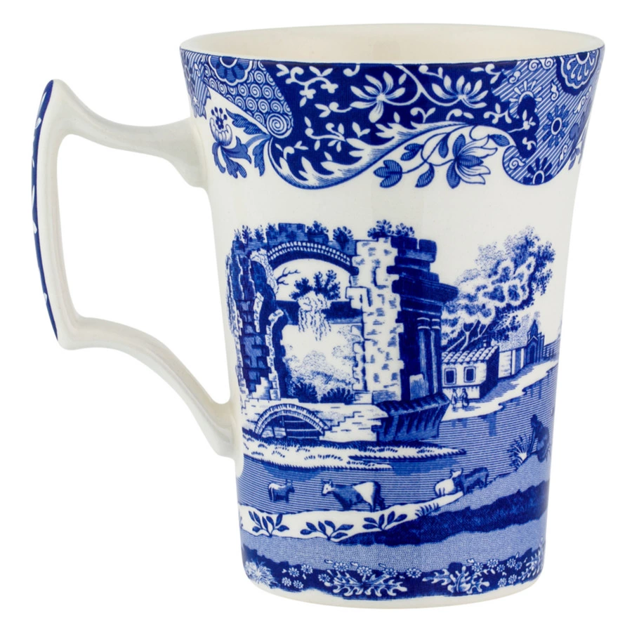 Сервиз чайно-столовый Spode Голубая Италия на 4 персоны 12 предметов, фаянс, п/к