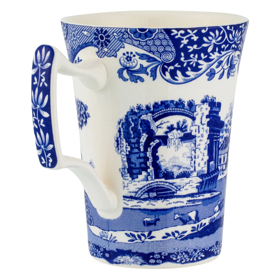 Сервиз чайно-столовый Spode Голубая Италия на 4 персоны 12 предметов, фаянс, п/к