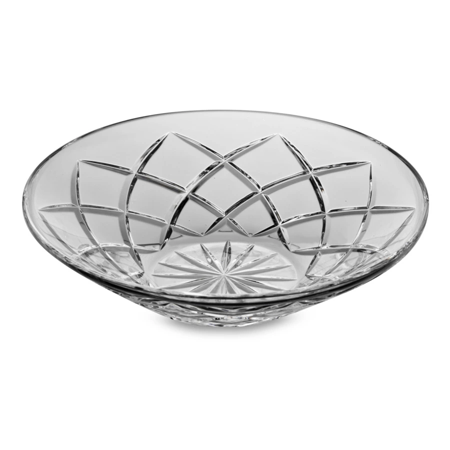 Ваза для печенья ГХЗ Кармен.Медовый спас 20,5 см, хрусталь