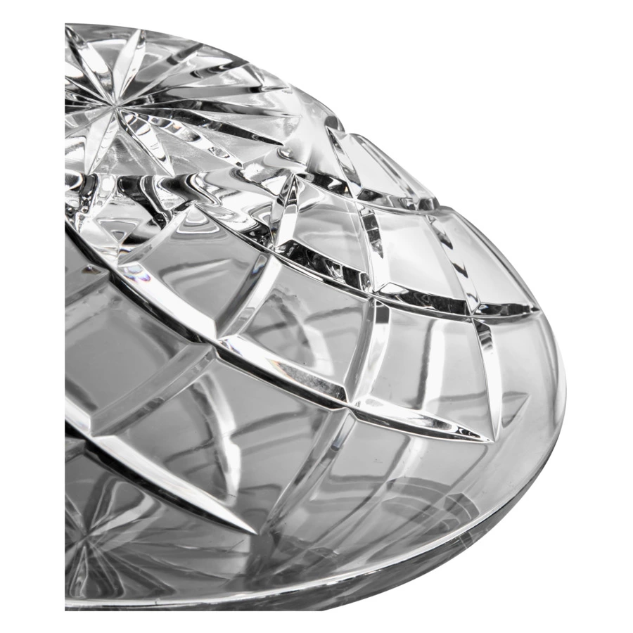 Ваза для печенья ГХЗ Кармен.Медовый спас 20,5 см, хрусталь