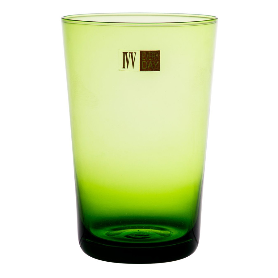 Стакан для воды IVV Легкость 450 мл, зеленый стакан для воды ivv легкость 450 мл бирюзовый