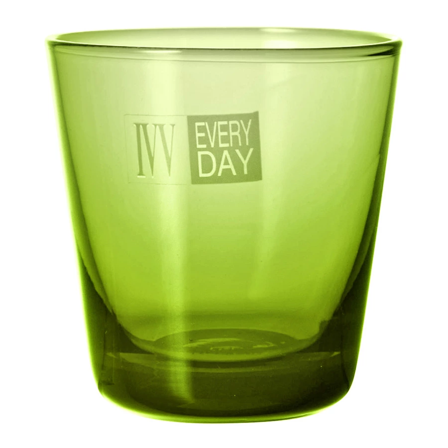 Стопка для водки IVV Легкость 80 мл, зеленая