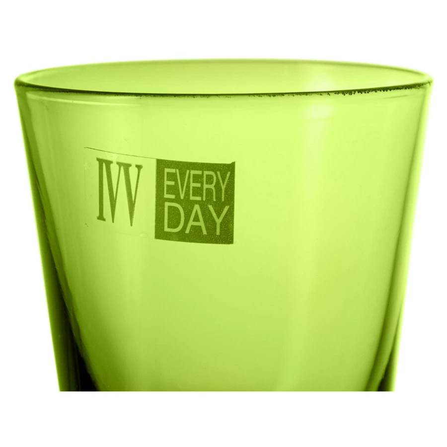 Стопка для водки IVV Легкость 80 мл, зеленая