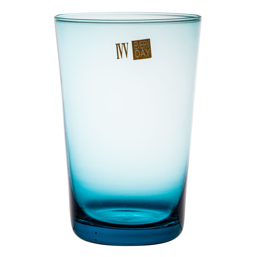 Стакан для воды IVV Легкость 450 мл, бирюзовый стакан для воды ivv легкость 450 мл бирюзовый