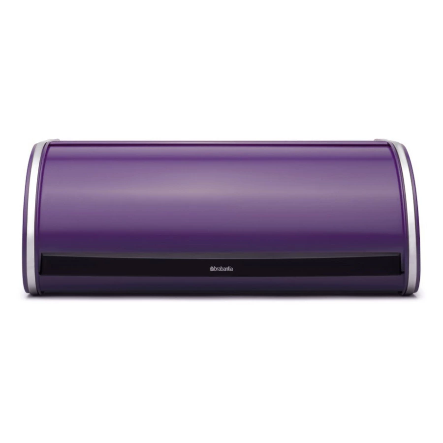 Хлебница со сдвигающейся крышкой Brabantia, сталь нержавеющая, фиолетовый-Sale
