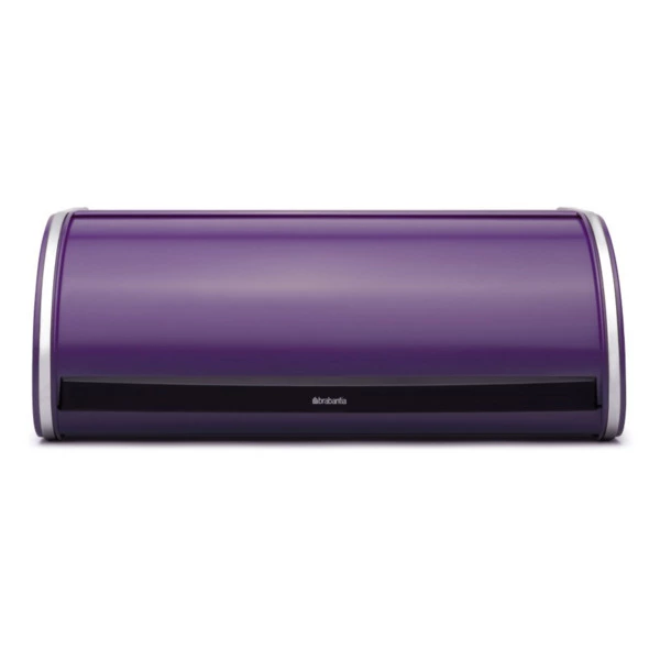 Хлебница со сдвигающейся крышкой Brabantia, сталь нержавеющая, фиолетовый-Sale