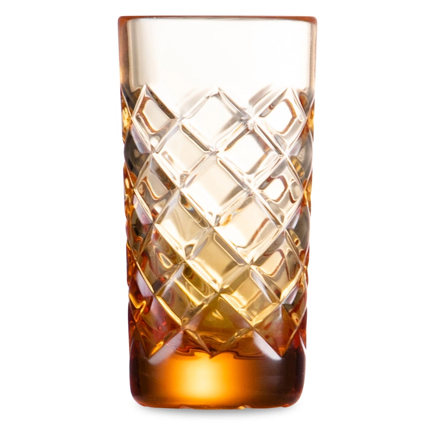 Стопка для водки ГХЗ Пальчик 35 мл, хрусталь, янтарный