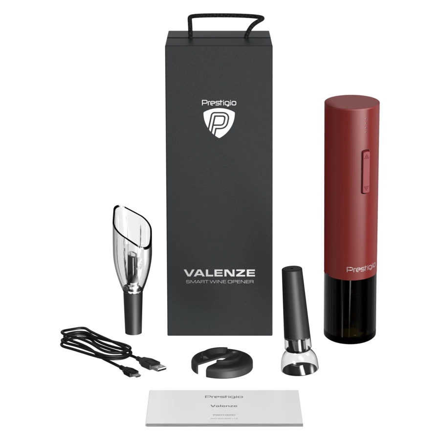 Штопор электрический Prestigio Valenze с зарядным устройством