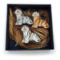 Набор елочных украшений Франц Гарднер в Вербилках Тигрята рестайлинг 6 см, 3 шт, фарфор твердый, п/к