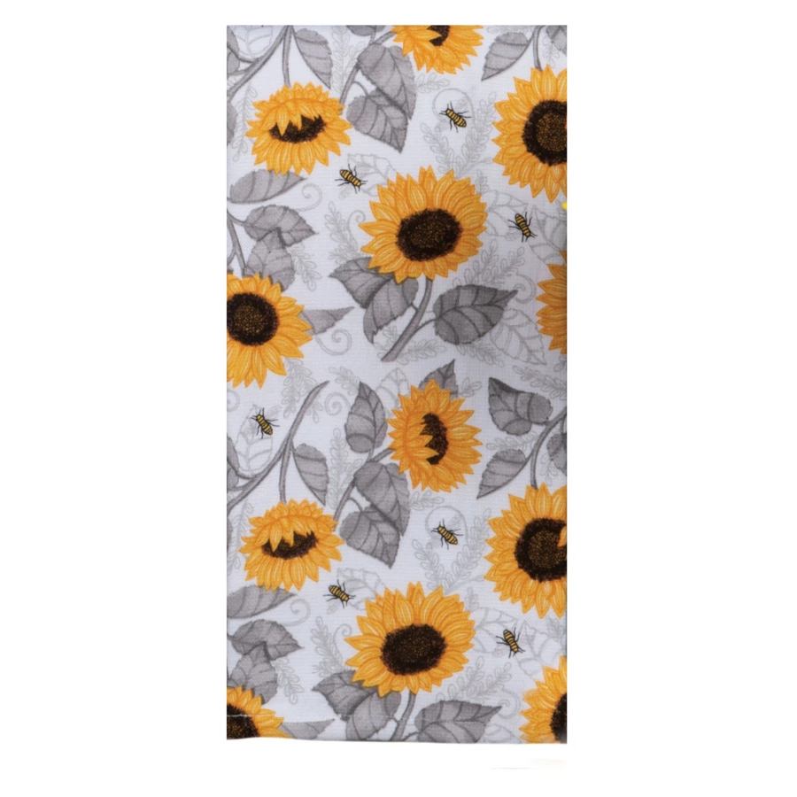 Полотенце кухонное Kay Dee Designs Пчелы.Подсолнух 40х66 см, двустороннее, хлопок