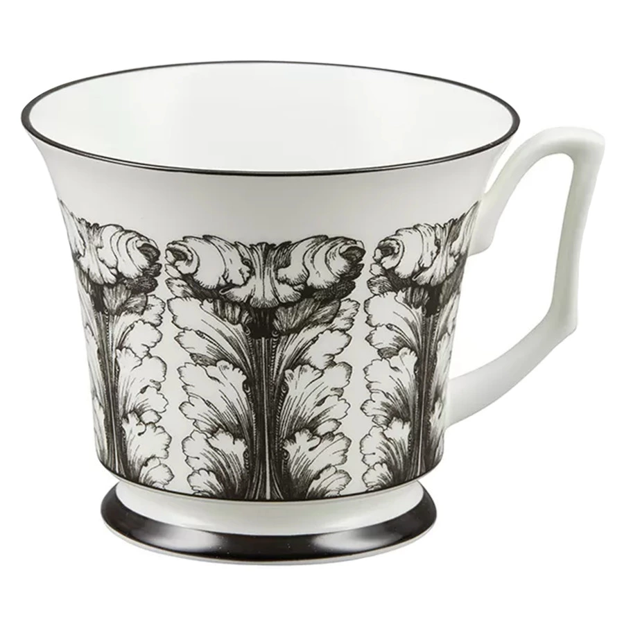 Чашка чайная ИФЗ Юлия Волшебный сад IV, 210 мл, авт  рисунка Сергей Сысоев, фарфор костяной