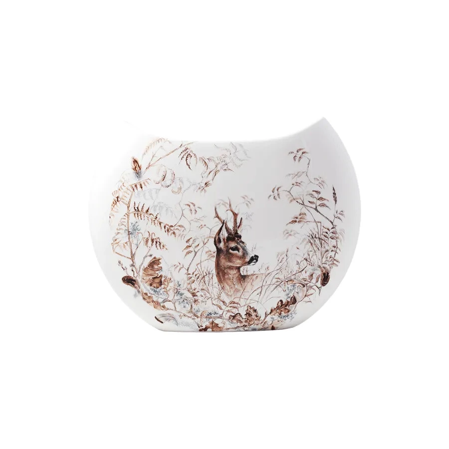 Ваза Gien Солонь Охота 25 см, фаянс