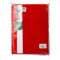 Скатерть прямоугольная Vingi Ricami Ludovica Xmas 140х450 см, красная, мерсерезированный хлопок