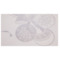 Скатерть прямоугольная Vingi Ricami Chic Silver 140х240 см, гобелен