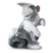 Фигурка Lladro Кошка и мышка 8х7 см, фарфор