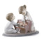 Фигурка Lladro Первые мелодии 16х12 см, фарфор