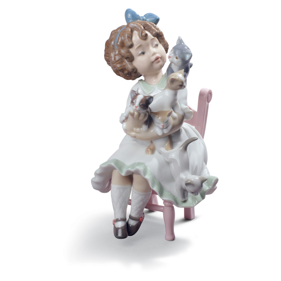 Фигурка Lladro Моя маленькая семья 13х22 см, фарфор 00010687463 - купить в  Москве в Williams Oliver