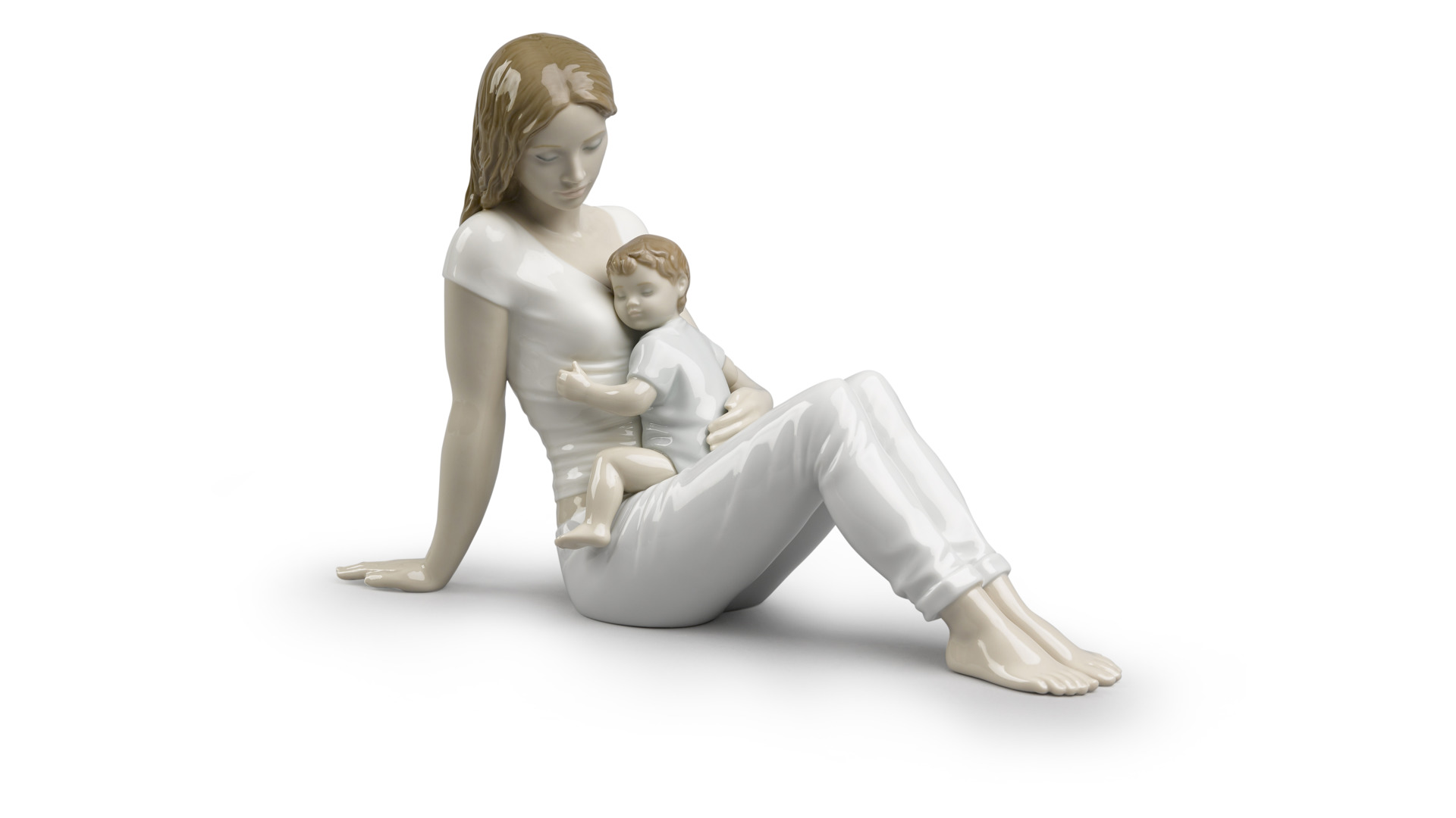 Фигурка Lladro Материнская любовь 36х25 см, фарфор (LLADRO) - купить в  Москве в Williams Oliver