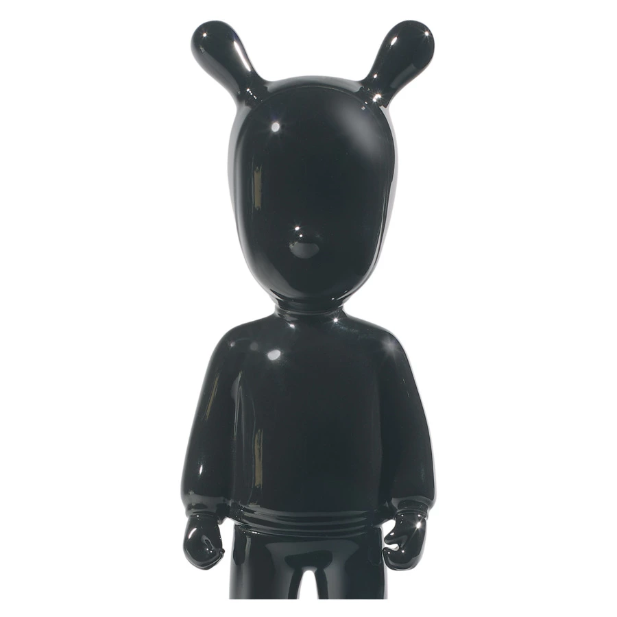 Фигурка Lladro Гость черный 11х30 см, фарфор