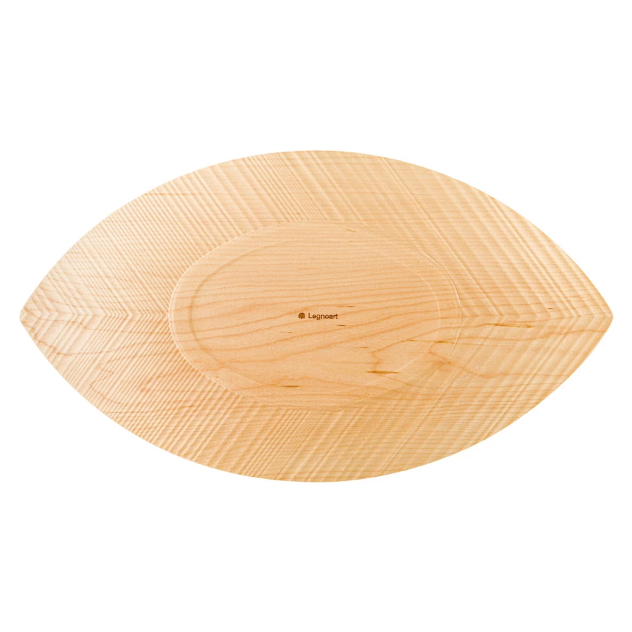 Поднос сервировочный Legnoart Leaf 44,5х25 см, клен