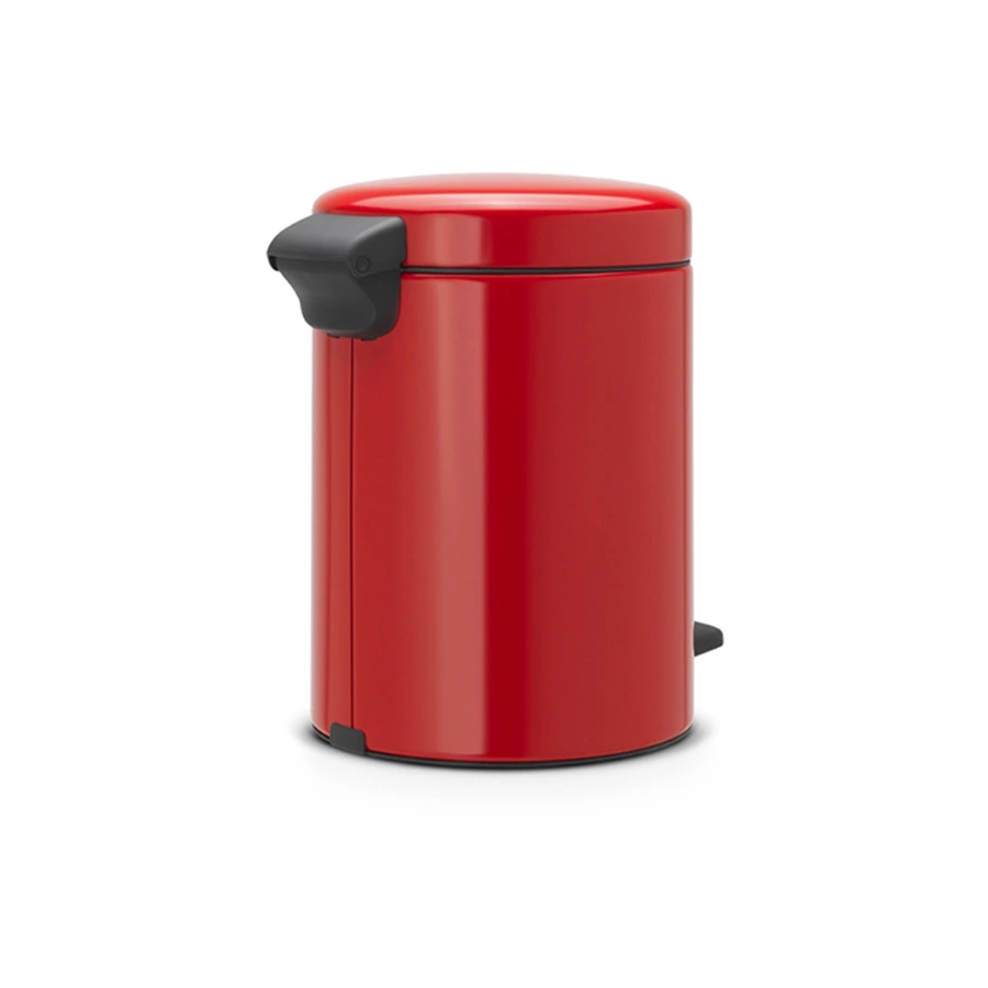 Бак для мусора с педалью Brabantia NewIcon Н29 см, 5 л, сталь нержавеющая, пламенно-красный-Sale