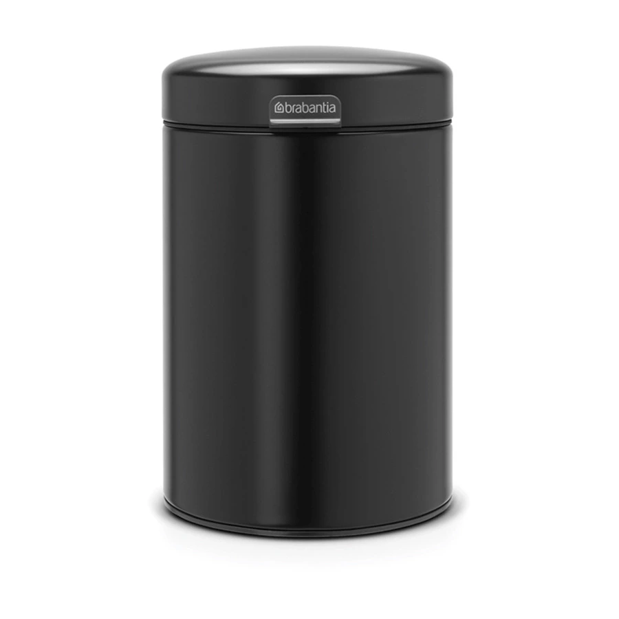 Бак для мусора настенный Brabantia NewIcon Н26 см, 3 л, сталь нержавеющая, черный-sale