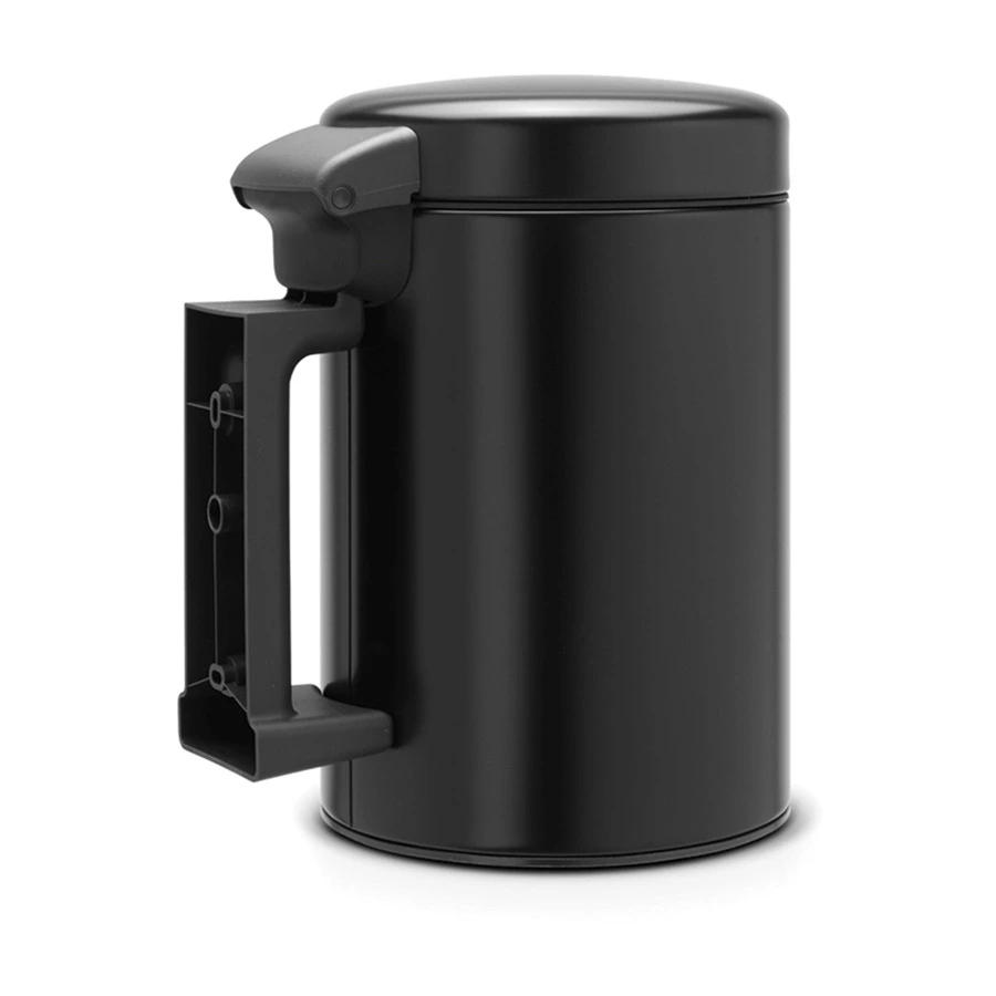 Бак для мусора настенный Brabantia NewIcon Н26 см, 3 л, сталь нержавеющая, черный-sale