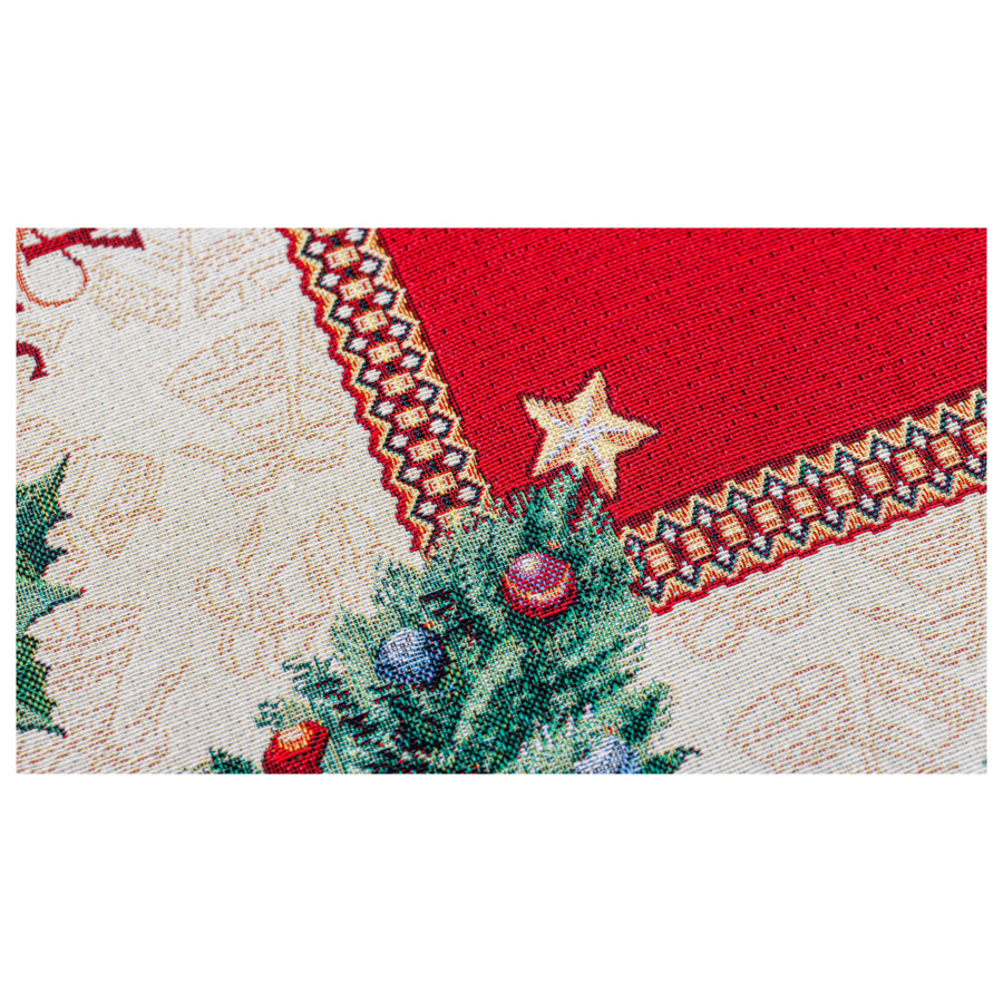 Скатерть Eurotex Рождественские подарки 140х340 см
