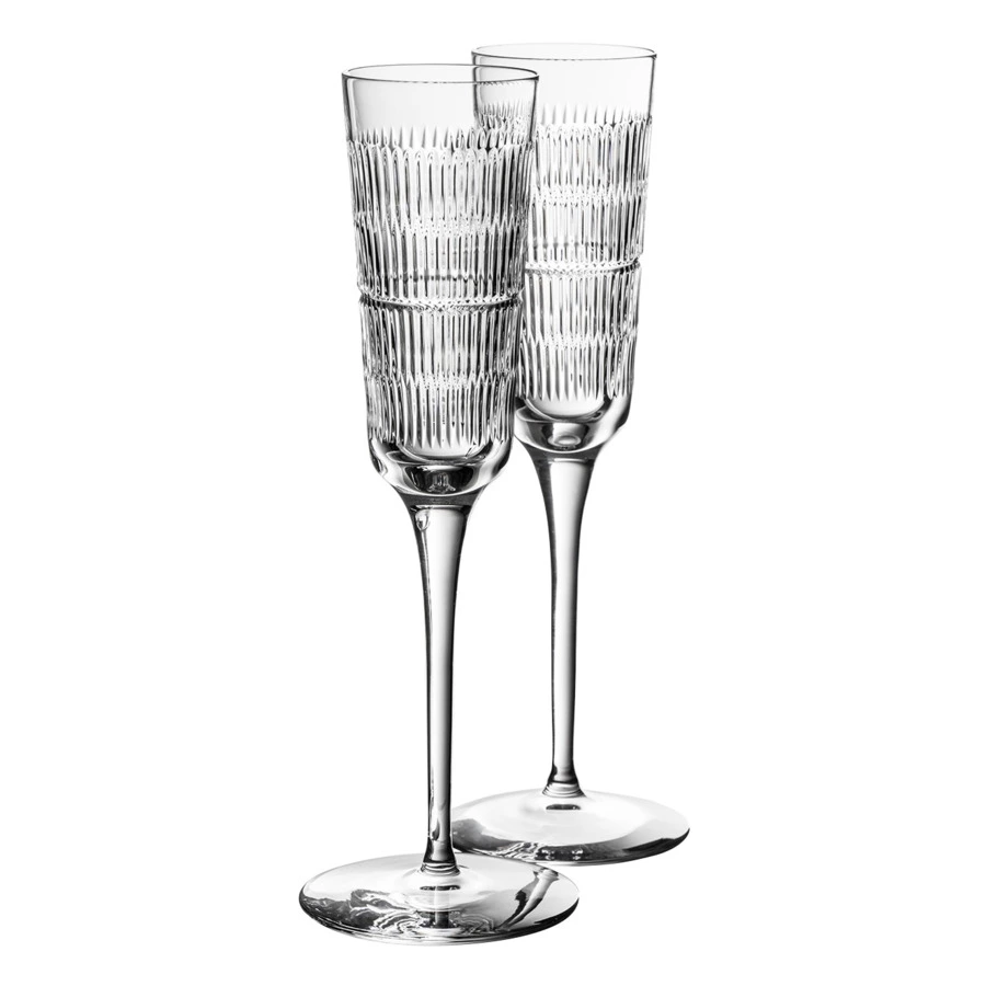Набор фужеров для шампанского Vista Alegre Вандом 140 мл, 2 шт хрусталь