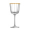 Набор бокалов для вина Cristal D'arques Macassar Gold 350 мл, 6 шт, стекло