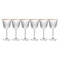 Набор бокалов для вина Cristal D'arques Rendez-Vous Gold 350 мл, 6 шт, стекло хрустальное