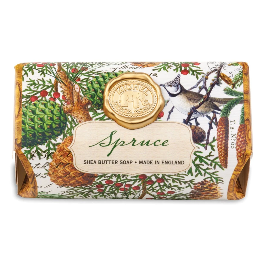 Мыло в бумажной обертке Michel Design Works Шишки еловые 246 г