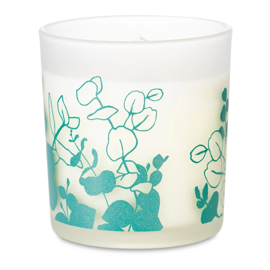 Свеча ароматическая Michel Design Works Эвкалипт и мята 8х8х10 см, п/к