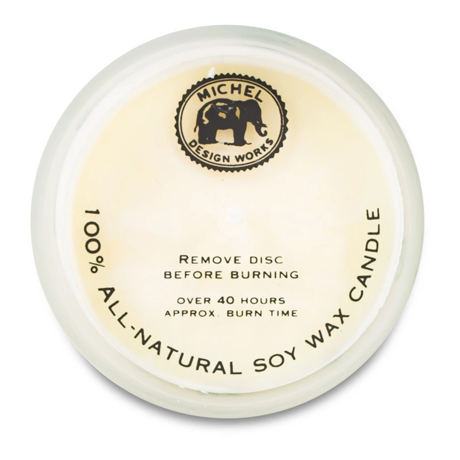 Свеча ароматическая Michel Design Works Эвкалипт и мята 8х8х10 см, п/к