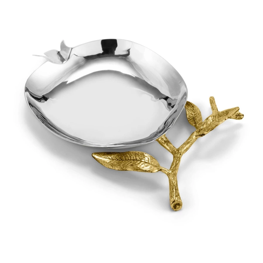 Подставка под ложку Michael Aram Гранат 17х10 см, сталь нержавеющая