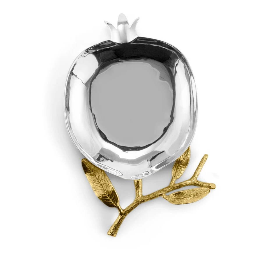 Подставка под ложку Michael Aram Гранат 17х10 см, сталь нержавеющая