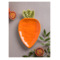 Блюдо сервировочное 3D Certified Int Весенний сад Морковка 22х13 см, керамика
