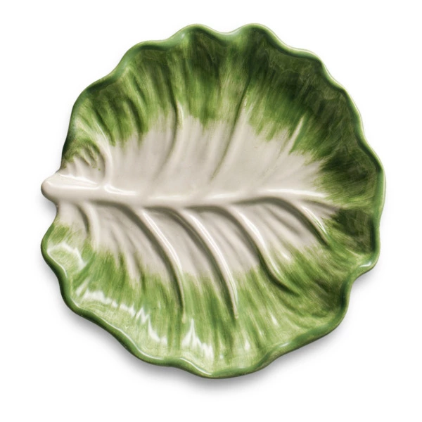 Тарелка десертная 3D  Certified Int Весенний сад Капустный лист 15 см, керамика